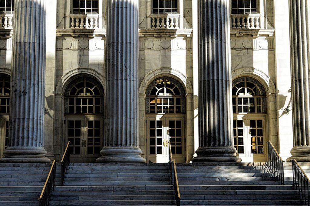 Courtyard facade